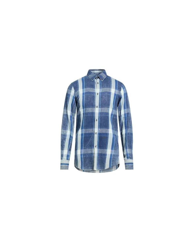 Dsquared2 TOPS - Hemdenauf YOOX.COM Blau