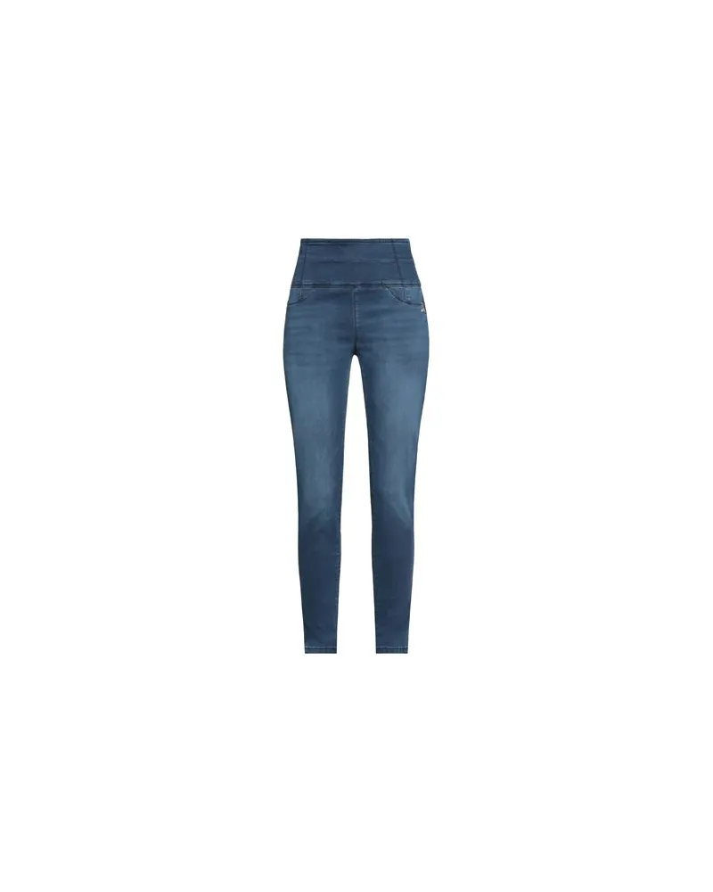 Patrizia Pepe HOSEN & RÖCKE - Jeanshosenauf YOOX.COM Blau