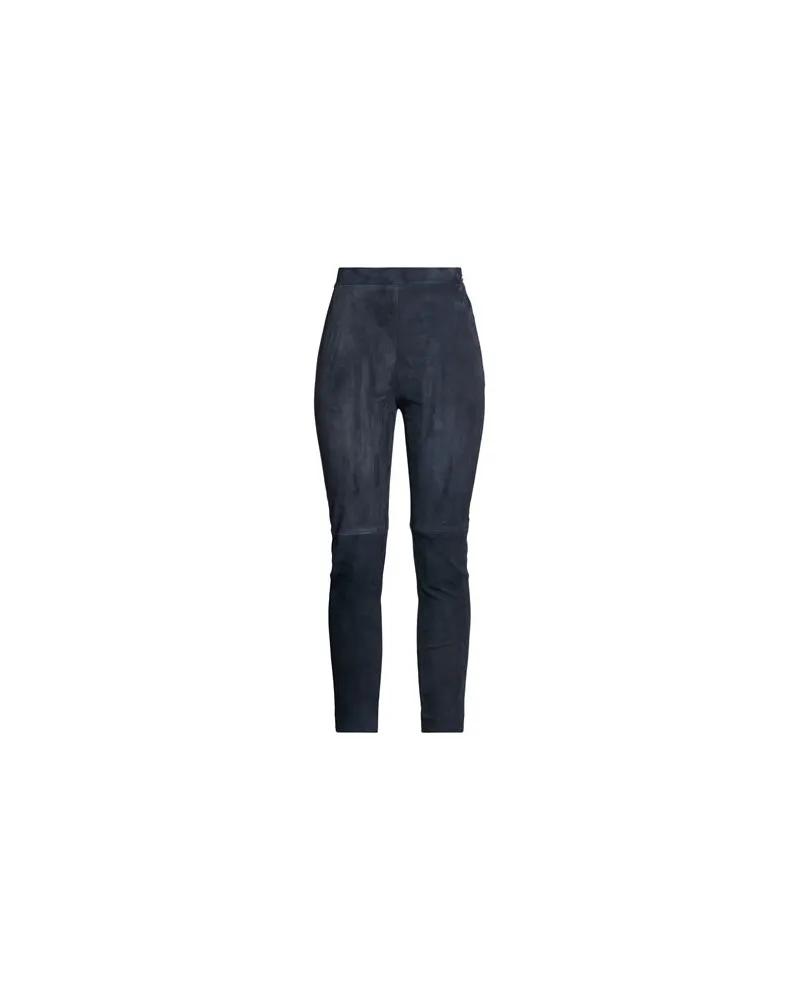 Max Mara HOSEN & RÖCKE - Hosenauf YOOX.COM Marineblau