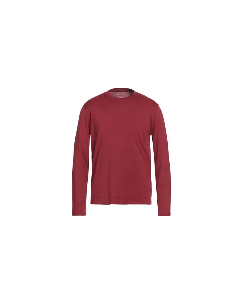 Fedeli TOPS - T-shirtsauf YOOX.COM Ziegelrot