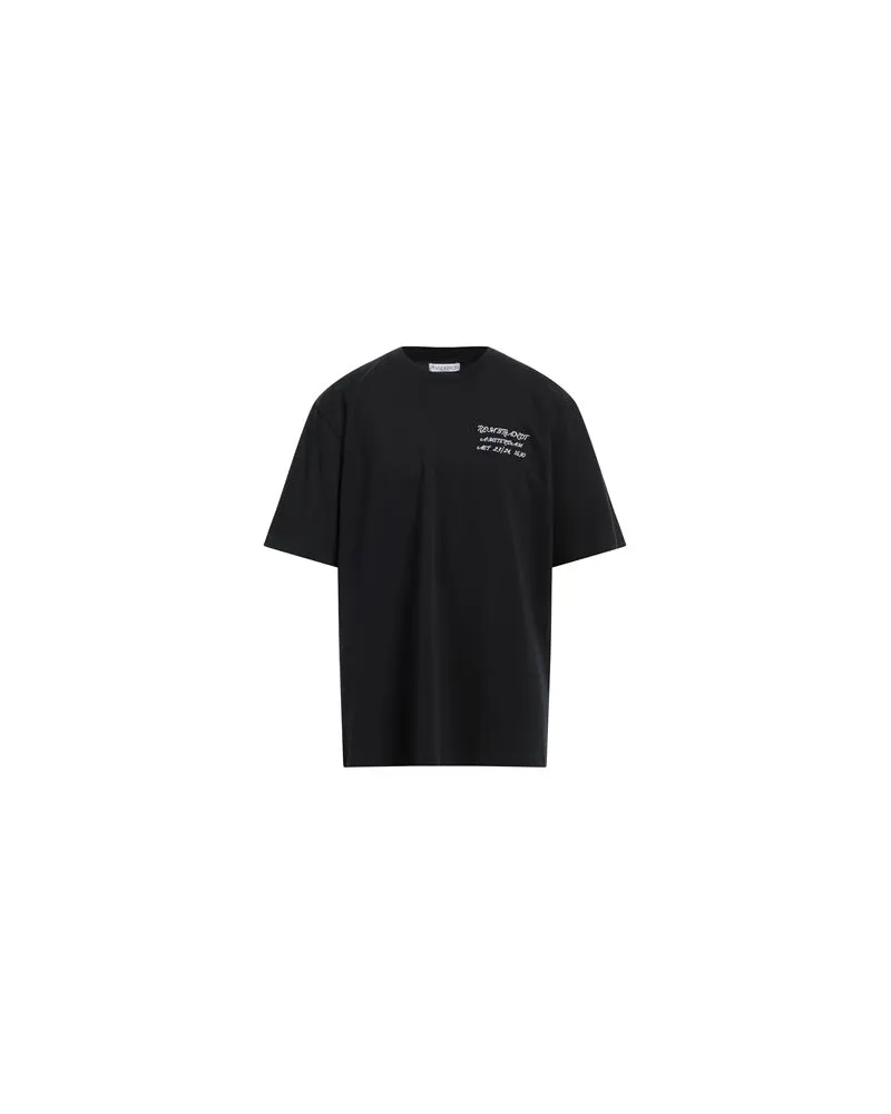 J.W.Anderson TOPS - T-shirtsauf YOOX.COM Schwarz
