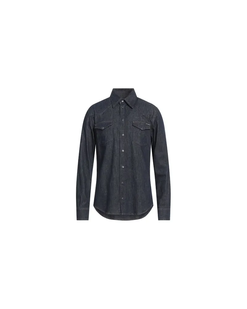 Dolce & Gabbana TOPS - Jeanshemdenauf YOOX.COM Blau
