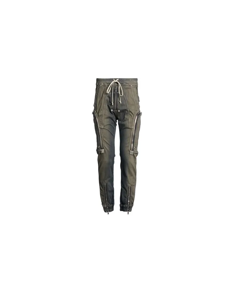 Rick Owens HOSEN & RÖCKE - Jeanshosenauf YOOX.COM Dunkelgrün