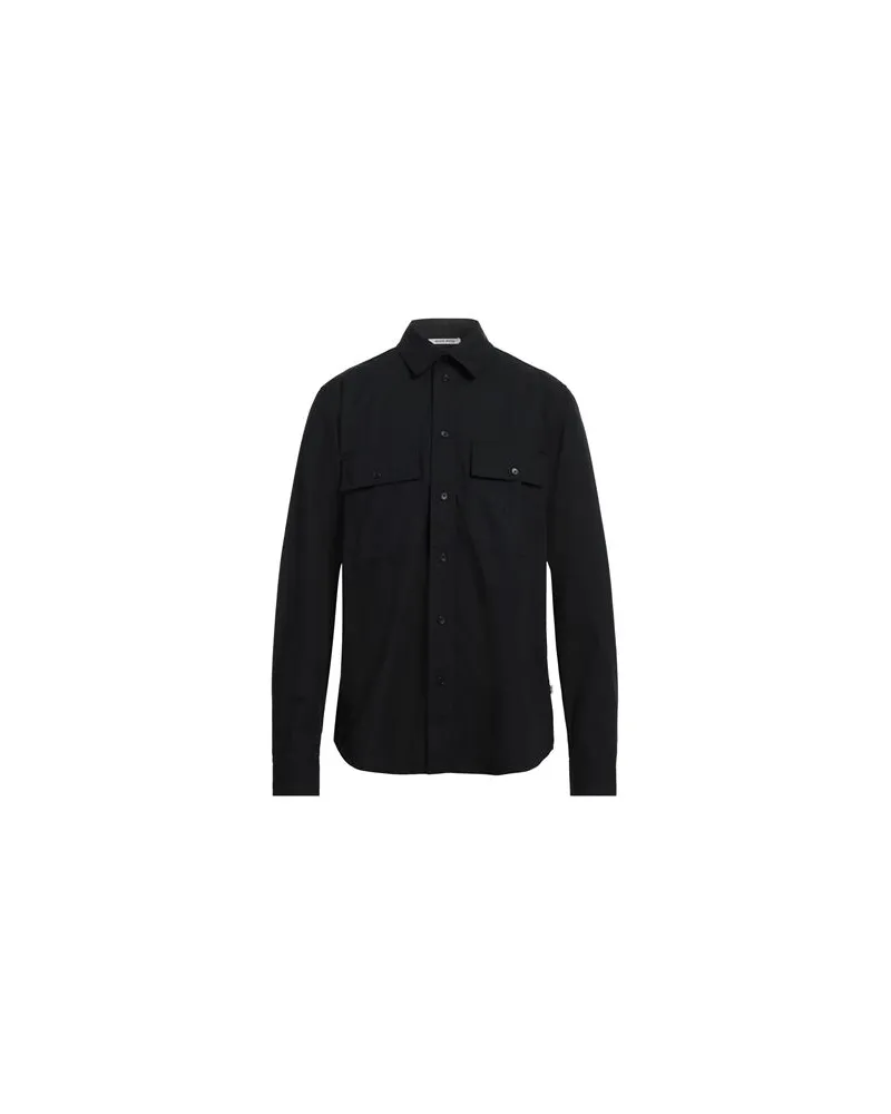 Wood Wood TOPS - Hemdenauf YOOX.COM Schwarz