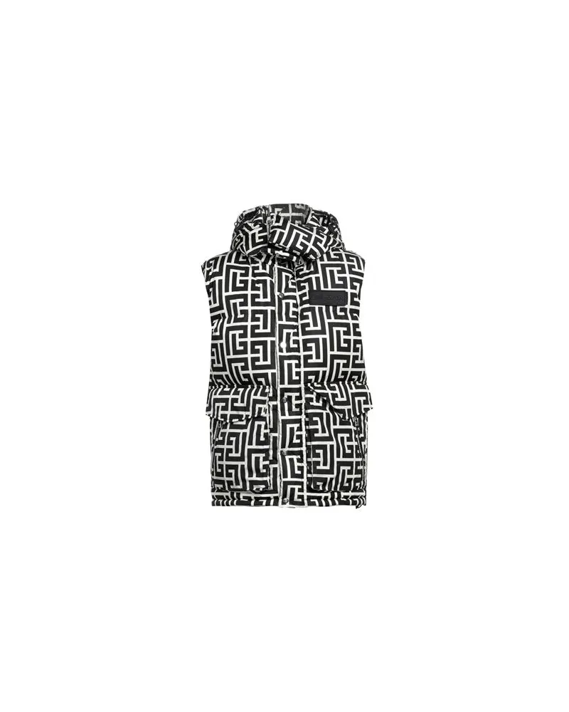 Balmain JACKEN & MÄNTEL - Pufferjacken & Daunenjackenauf YOOX.COM Schwarz
