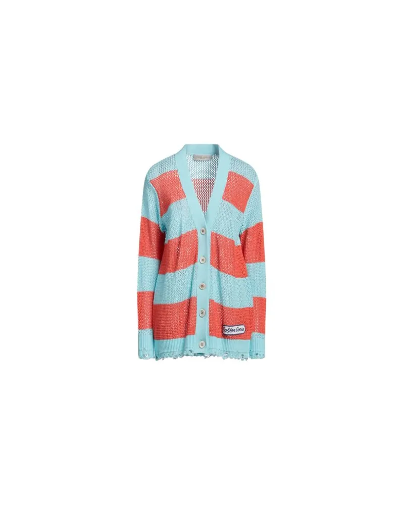 Golden Goose STRICKWAREN - Strickjackenauf YOOX.COM Himmelblau