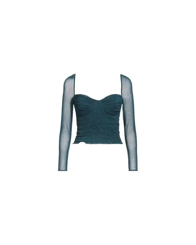 Self-Portrait TOPS - Topsauf YOOX.COM Aquamarin