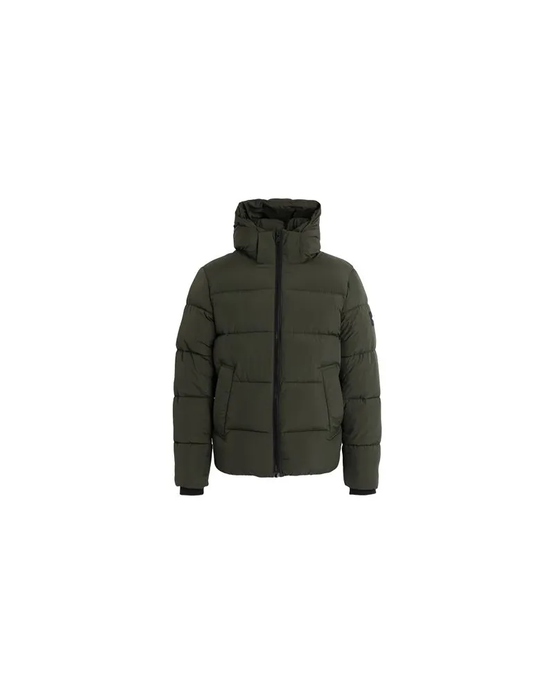Calvin Klein JACKEN & MÄNTEL - Pufferjacken & Daunenjackenauf YOOX.COM Militärgrün