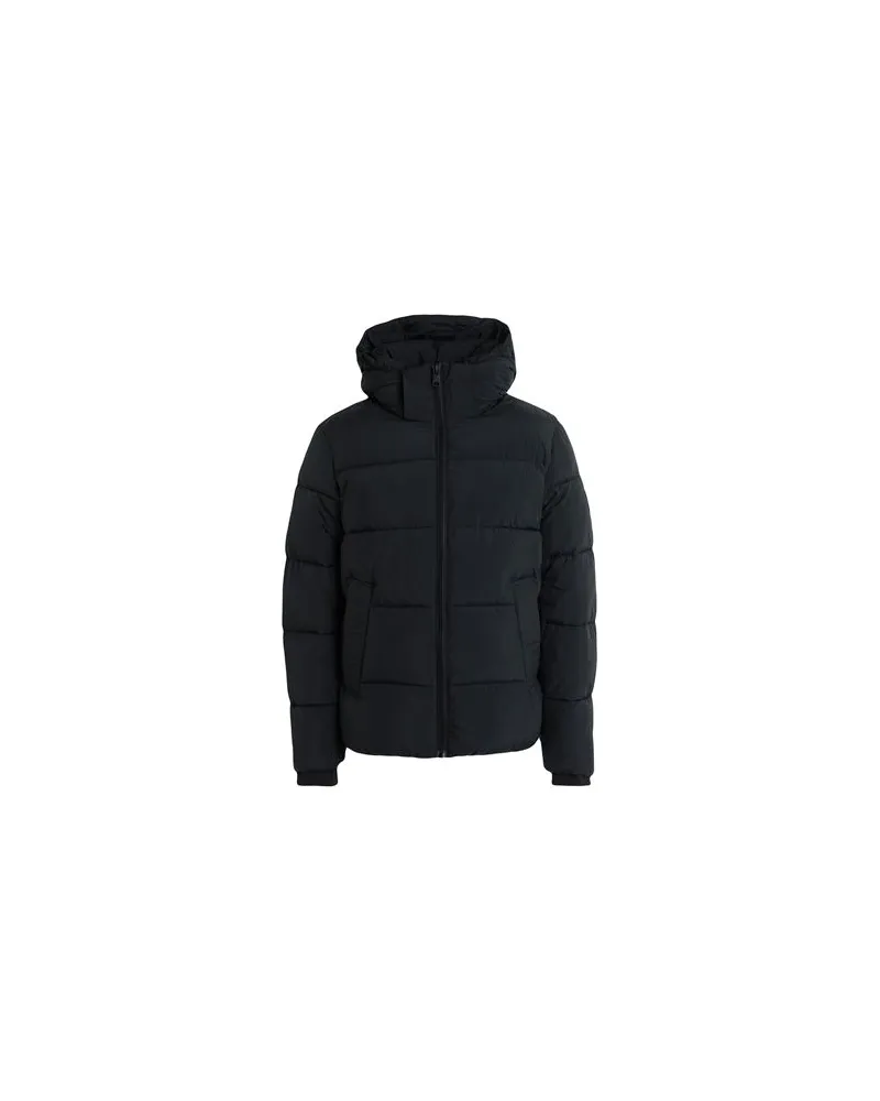 Calvin Klein JACKEN & MÄNTEL - Pufferjacken & Daunenjackenauf YOOX.COM Schwarz