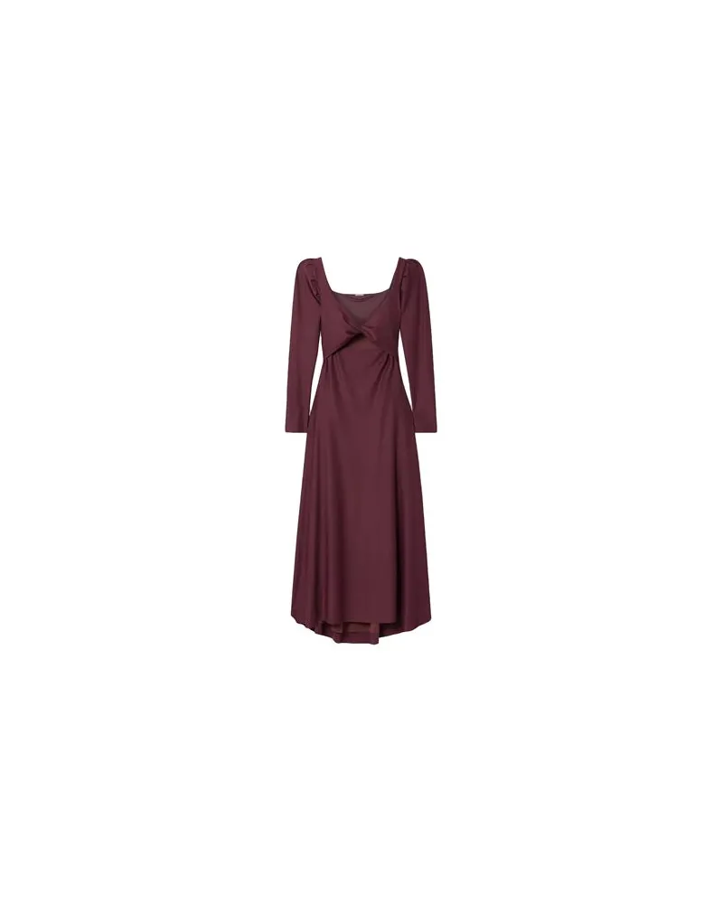 Johanna Ortiz KLEIDER - Maxi-Kleiderauf YOOX.COM Bordeaux
