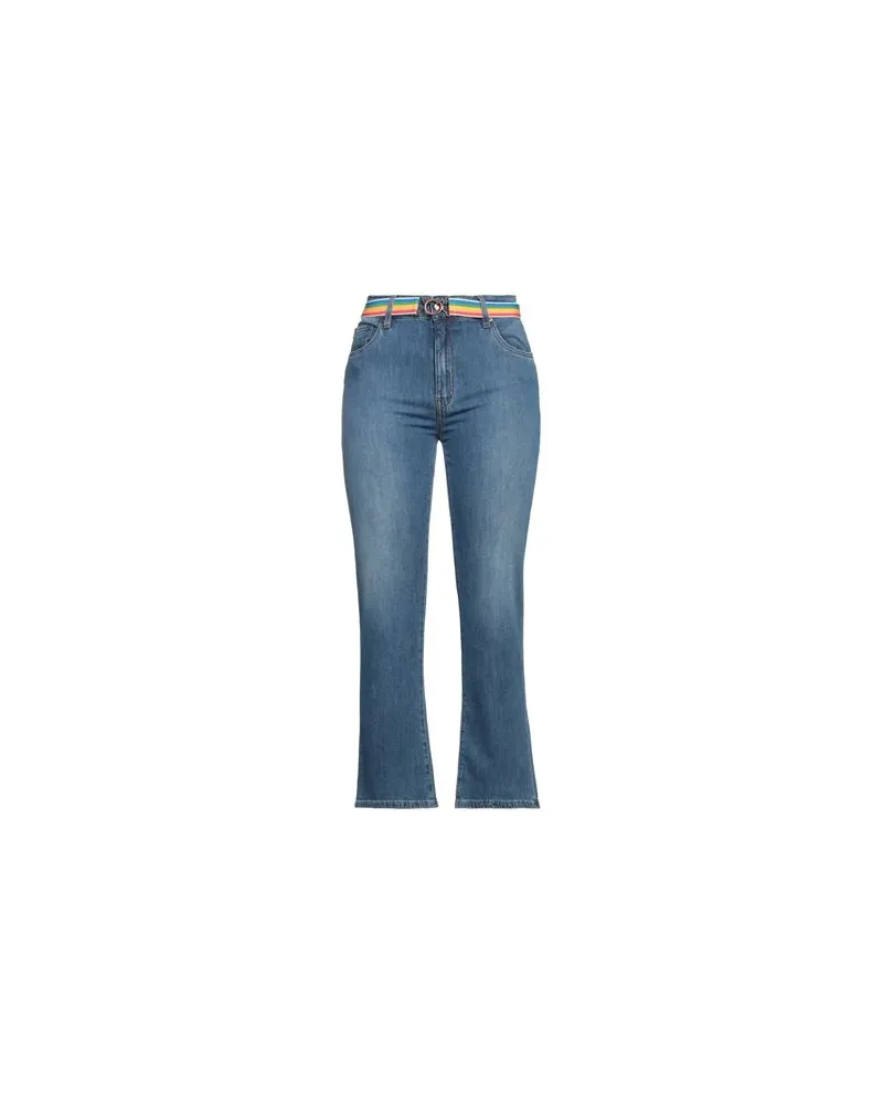 Moschino HOSEN & RÖCKE - Jeanshosenauf YOOX.COM Blau
