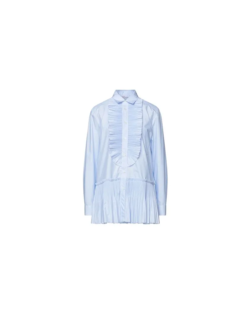 RED Valentino TOPS - Hemdenauf YOOX.COM Himmelblau