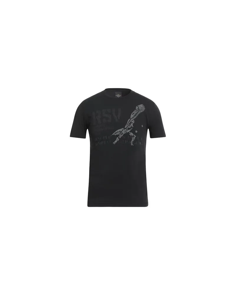 Aeronautica Militare TOPS - T-shirtsauf YOOX.COM Schwarz
