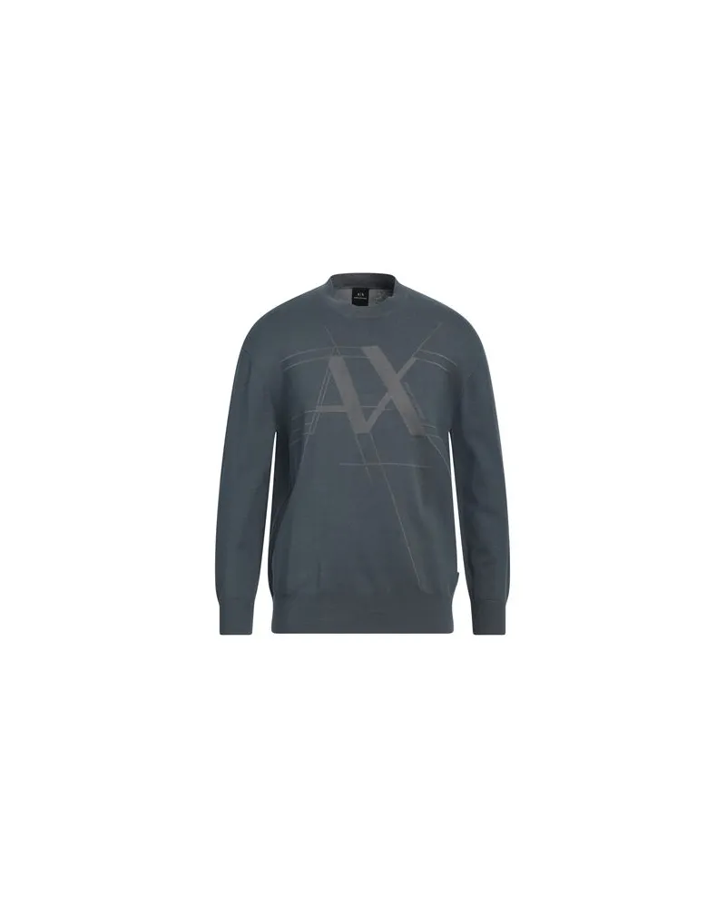 Armani Exchange STRICKWAREN - Pulloverauf YOOX.COM Taubenblau