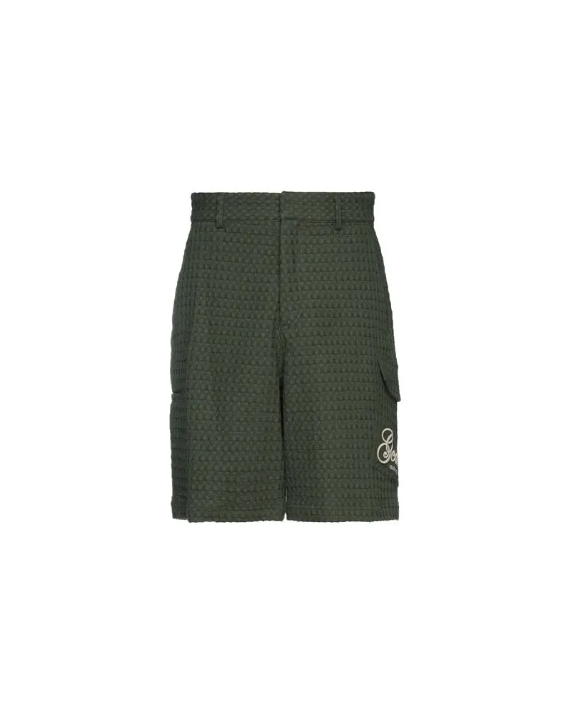 GCDS HOSEN & RÖCKE - Shorts & Bermudashortsauf YOOX.COM Grün