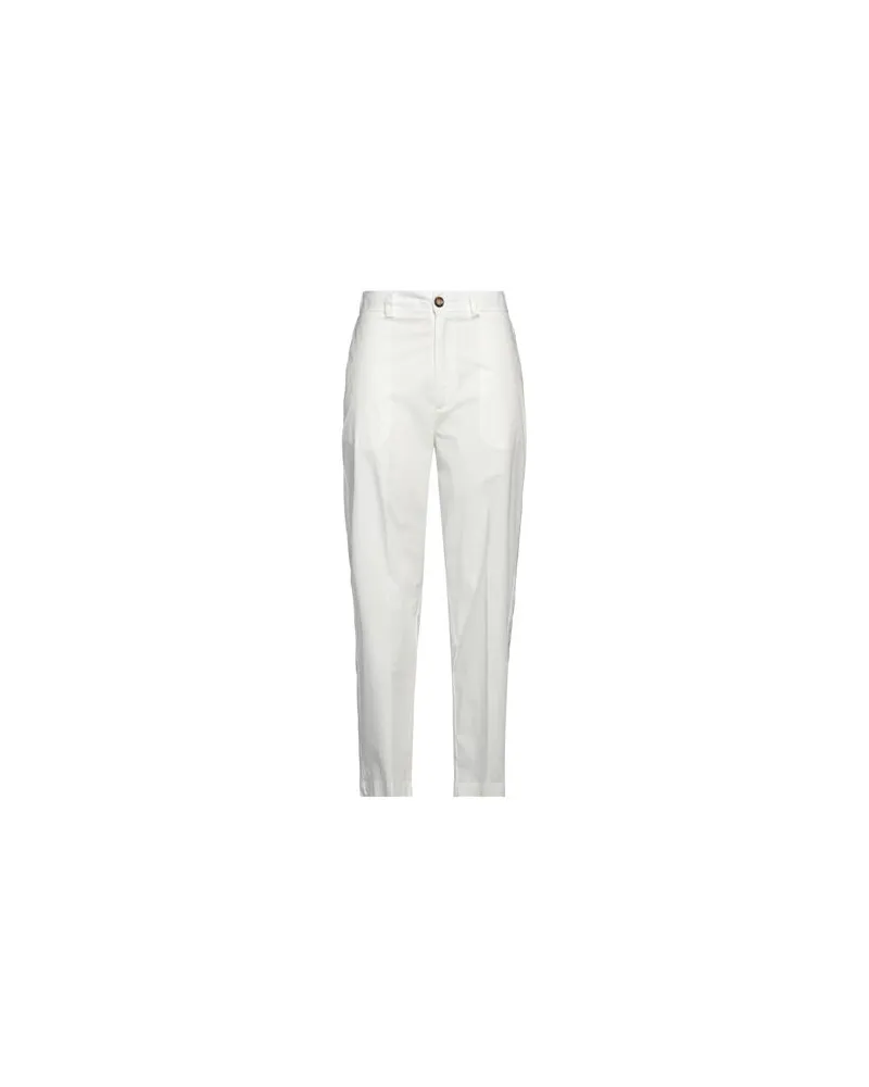 SOLOTRE HOSEN & RÖCKE - Hosenauf YOOX.COM Weiß