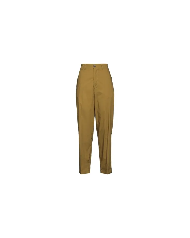 SOLOTRE HOSEN & RÖCKE - Hosenauf YOOX.COM Militärgrün
