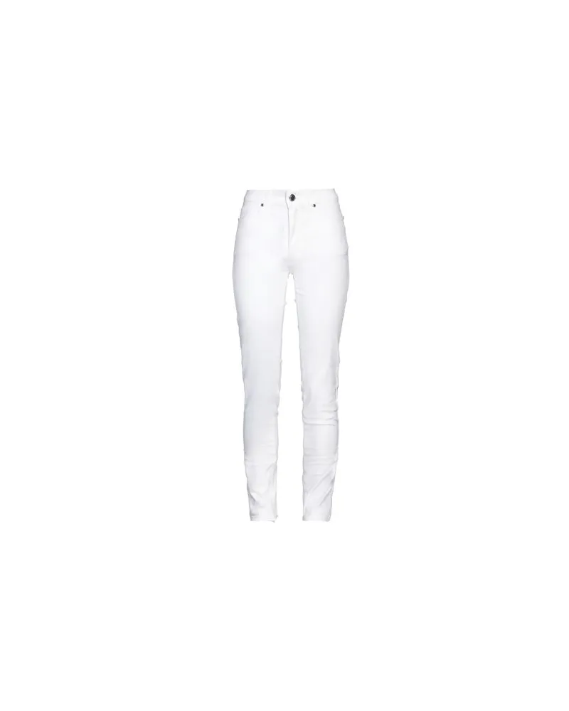 Silvian Heach DENIM - HOSEN & RÖCKE - Hosenauf YOOX.COM Weiß