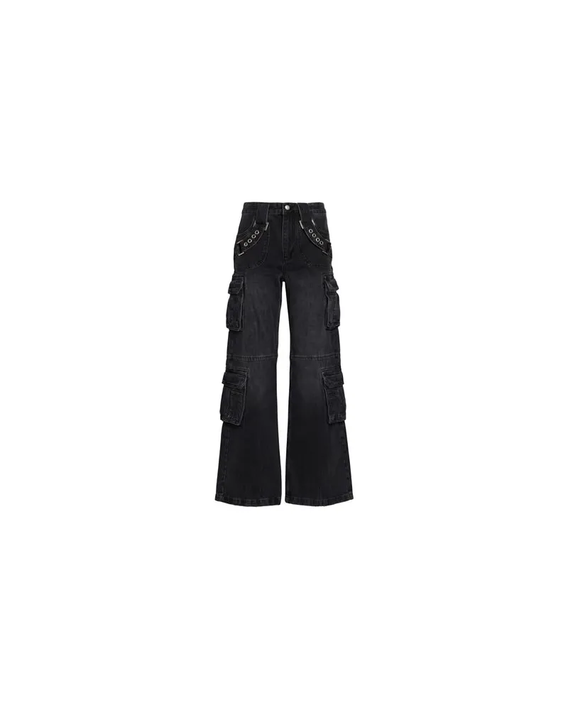MISBHV HOSEN & RÖCKE - Jeanshosenauf YOOX.COM Schwarz