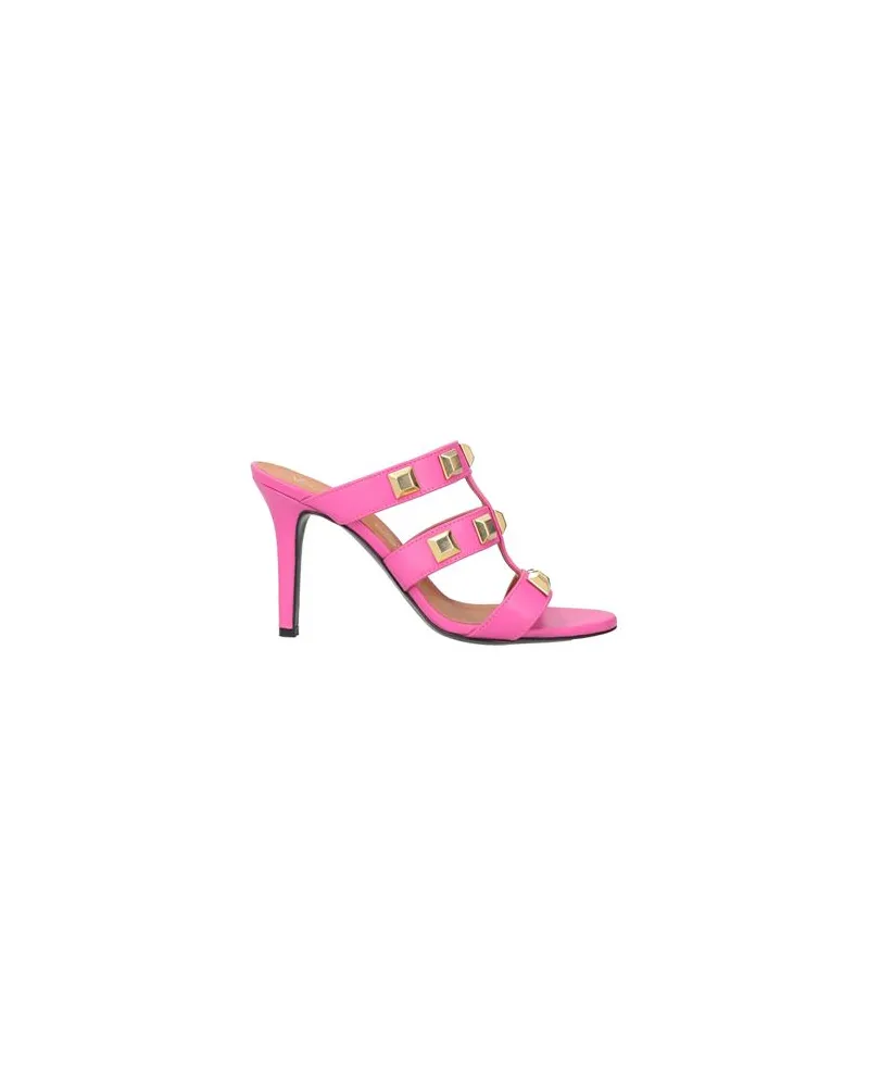 Via Roma 15 SCHUHE - Sandalenauf YOOX.COM Fuchsia