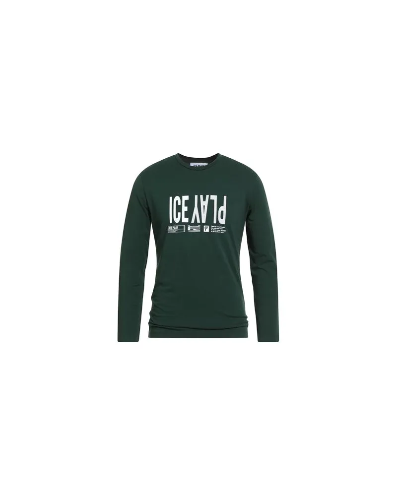ICE PLAY TOPS - T-shirtsauf YOOX.COM Smaragdgrün