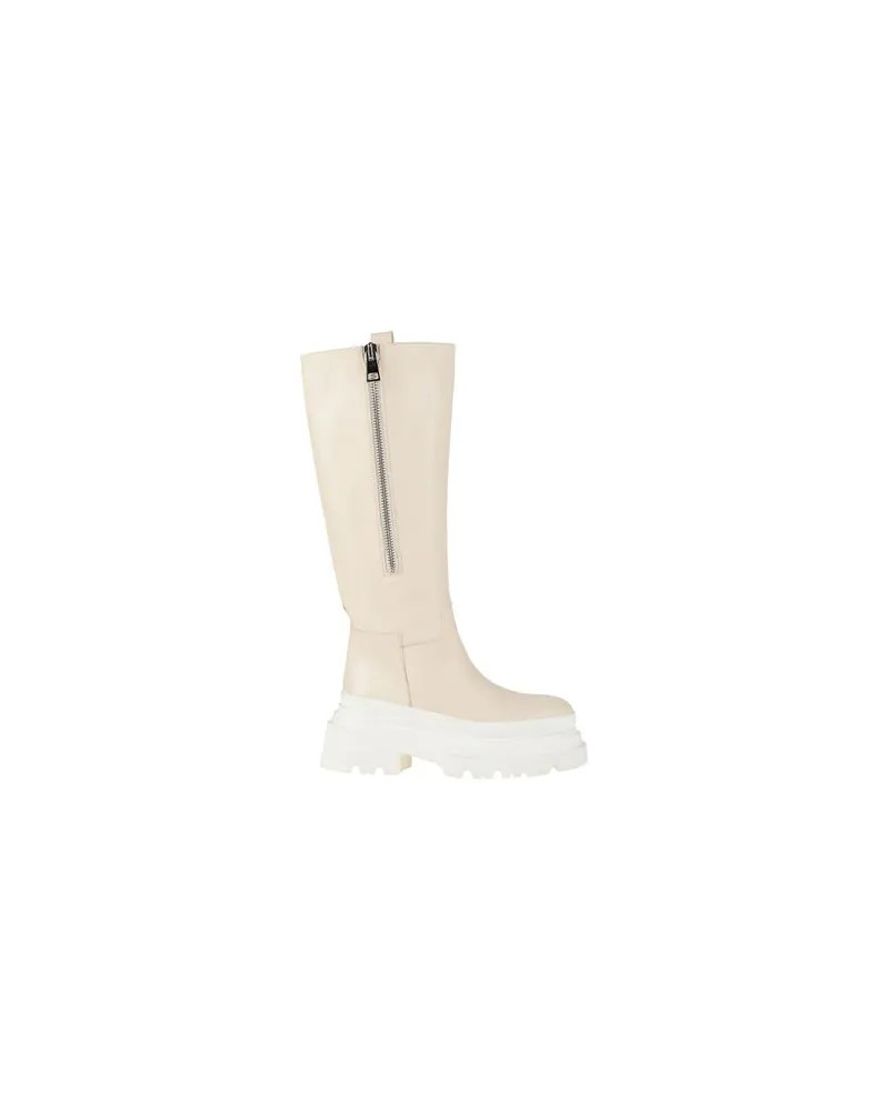 PLAN C SCHUHE - Stiefelauf YOOX.COM Elfenbein