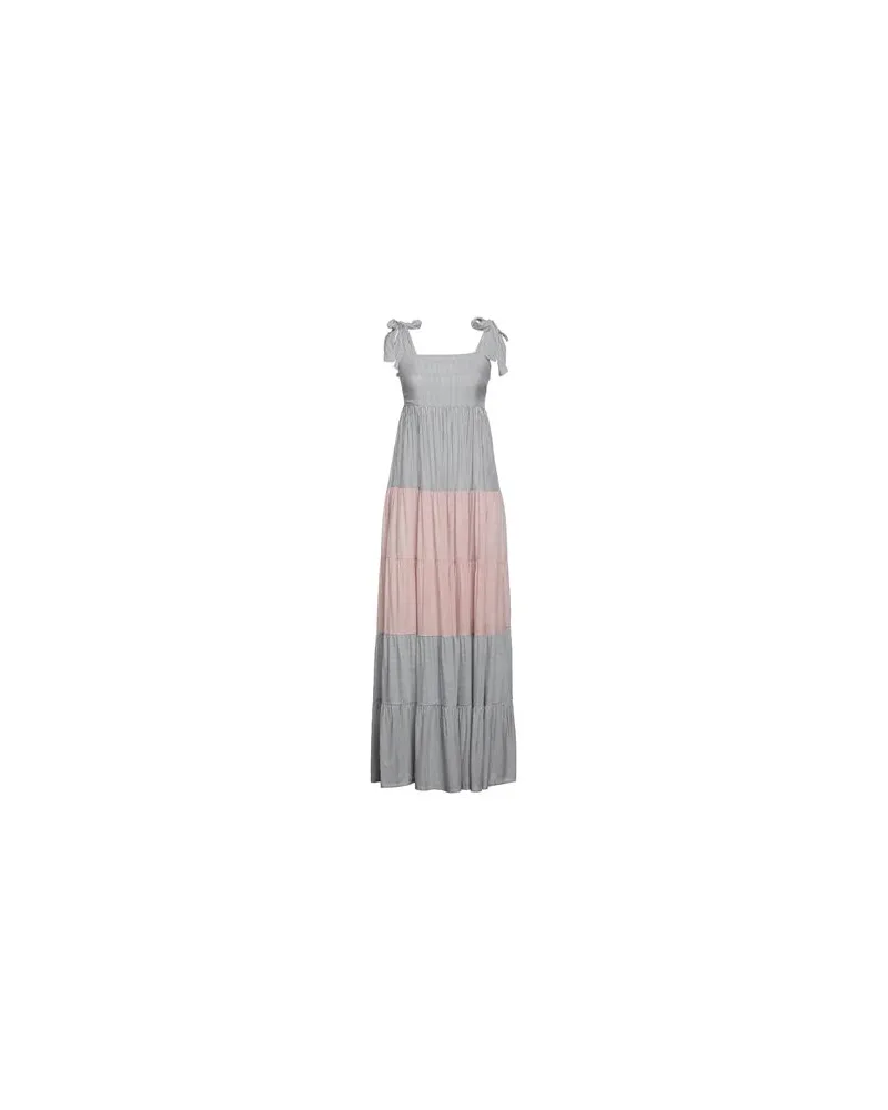 Soallure KLEIDER - Maxi-Kleiderauf YOOX.COM Grau