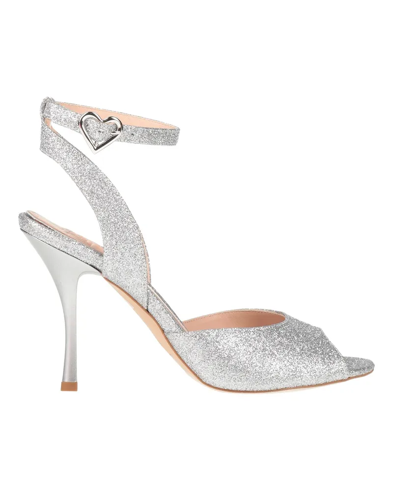 Blumarine Sandale Silber