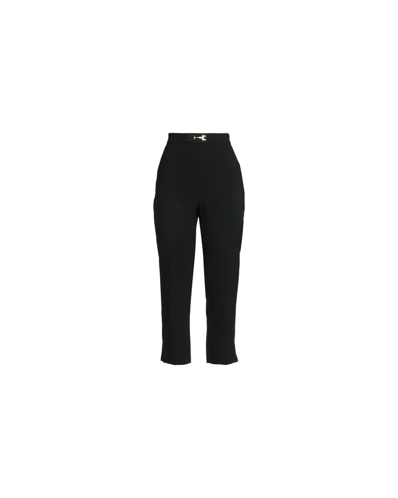 Elisabetta Franchi HOSEN & RÖCKE - Hosenauf YOOX.COM Schwarz
