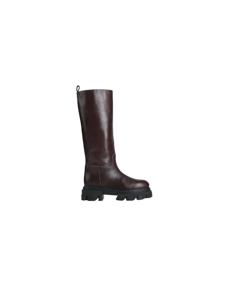 P.A.R.O.S.H. SCHUHE - Stiefelauf YOOX.COM Dunkelbraun