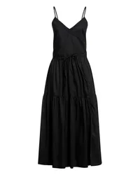 Twin-Set Maxi-Kleid Schwarz