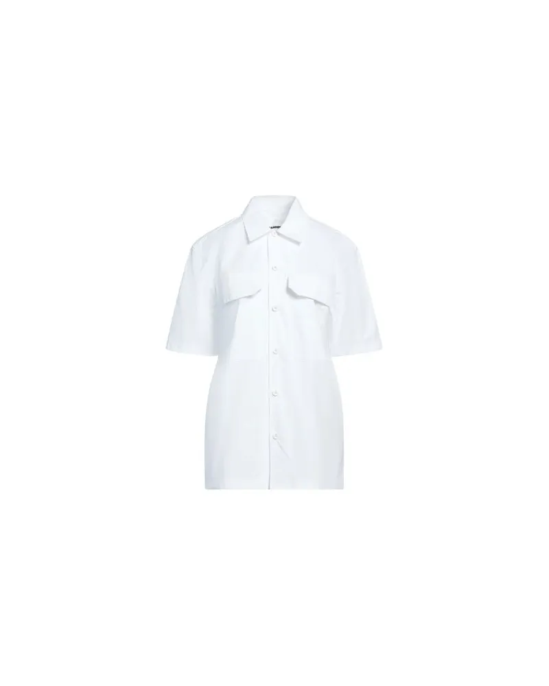 Jil Sander TOPS - Hemdenauf YOOX.COM Weiß