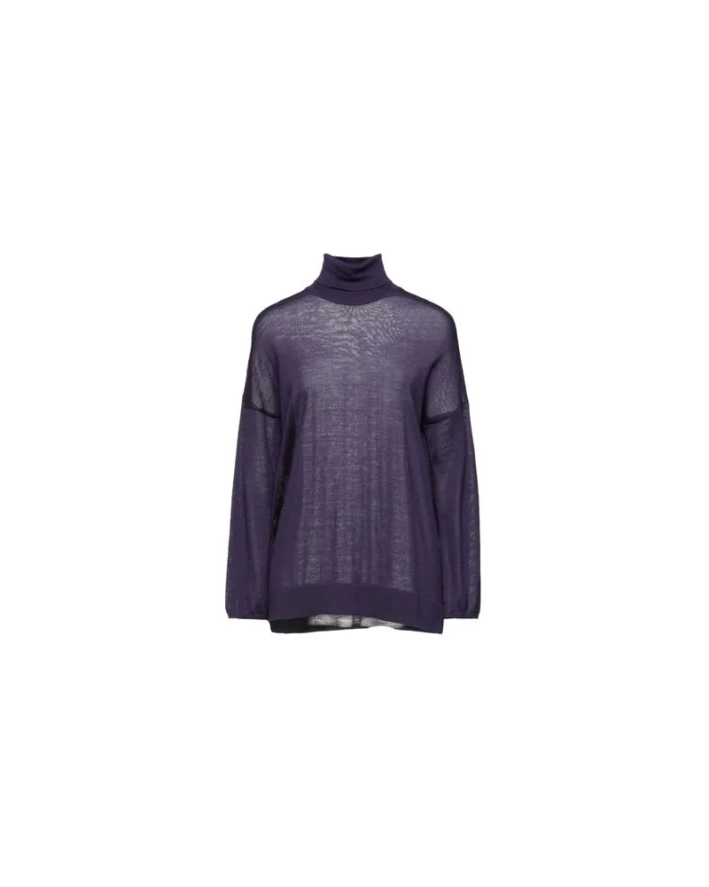 ROSSOPURO STRICKWAREN - Rollkragenpulloverauf YOOX.COM Dunkelviolett