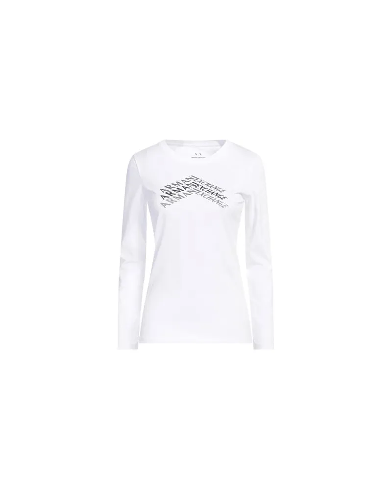 Armani Exchange TOPS - T-shirtsauf YOOX.COM Weiß