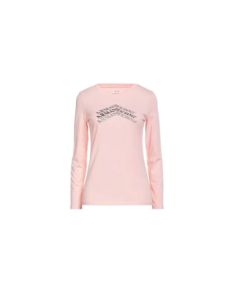 Armani Exchange TOPS - T-shirtsauf YOOX.COM Hellrosa