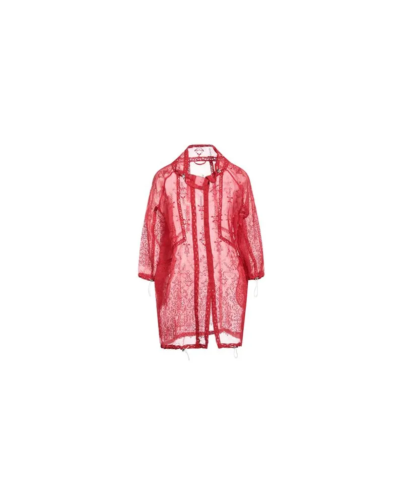 Ermanno Scervino JACKEN & MÄNTEL - Jacken, Mäntel & Trenchcoatsauf YOOX.COM Rot