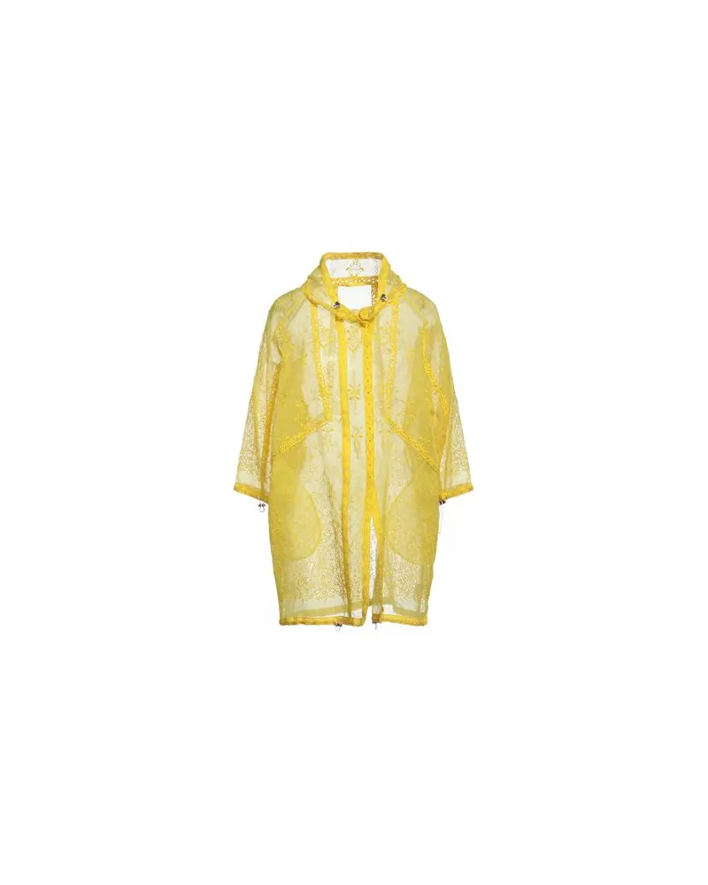 Ermanno Scervino JACKEN & MÄNTEL - Jacken, Mäntel & Trenchcoatsauf YOOX.COM Gelb