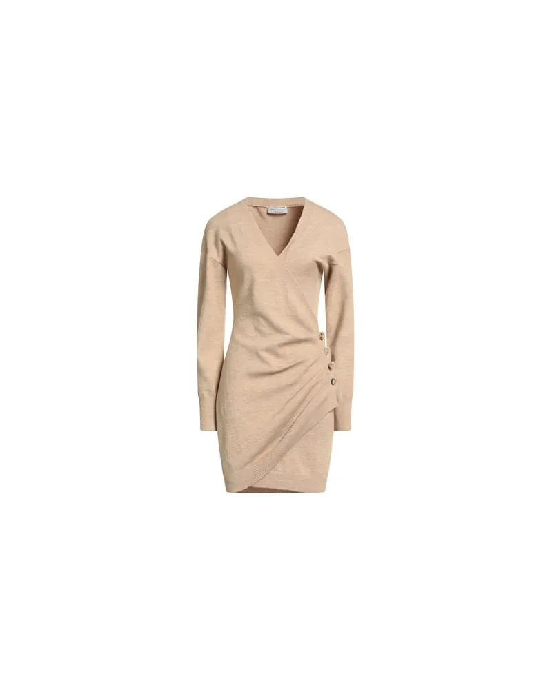 Philosophy Di Lorenzo Serafini KLEIDER - Mini-Kleiderauf YOOX.COM Sand