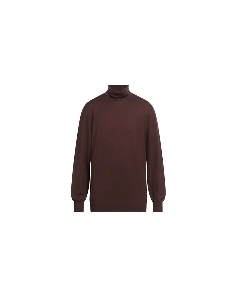 LARDINI STRICKWAREN - Rollkragenpulloverauf YOOX.COM Schokobraun