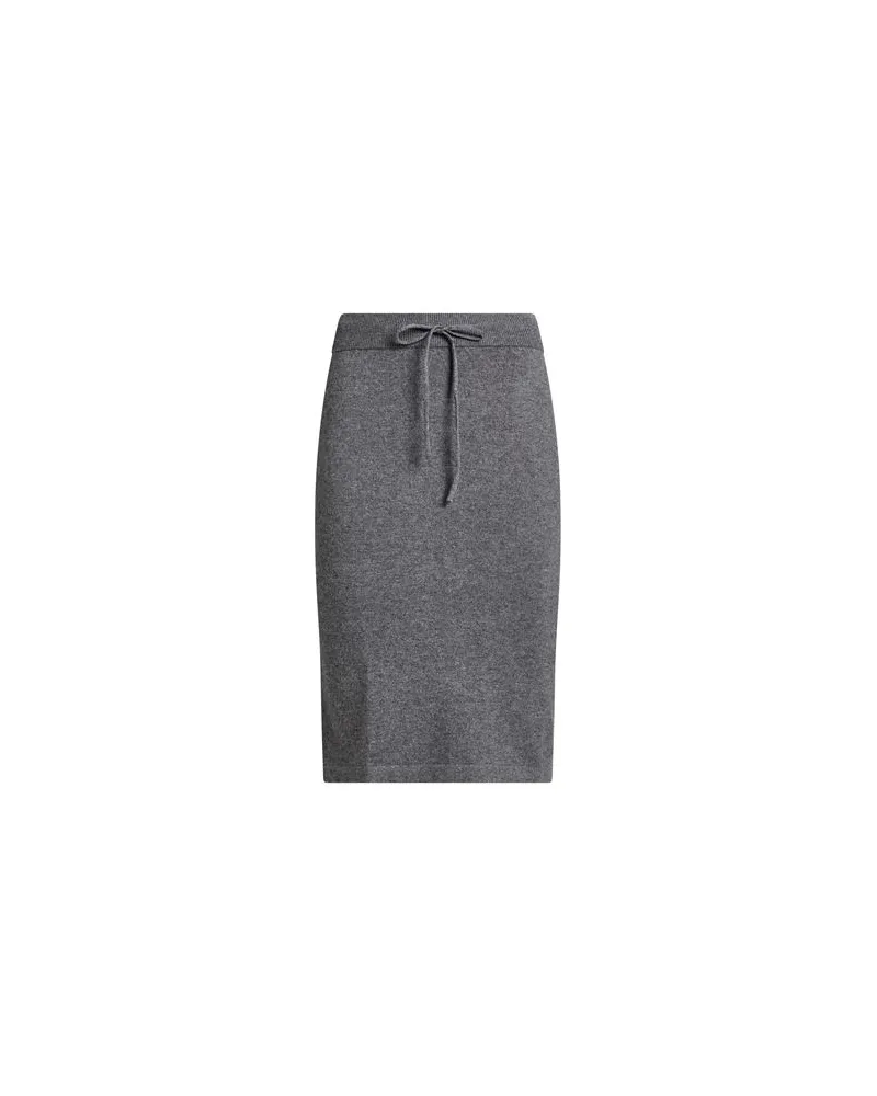Cashmere Company HOSEN & RÖCKE - Midi-Röckeauf YOOX.COM Grau
