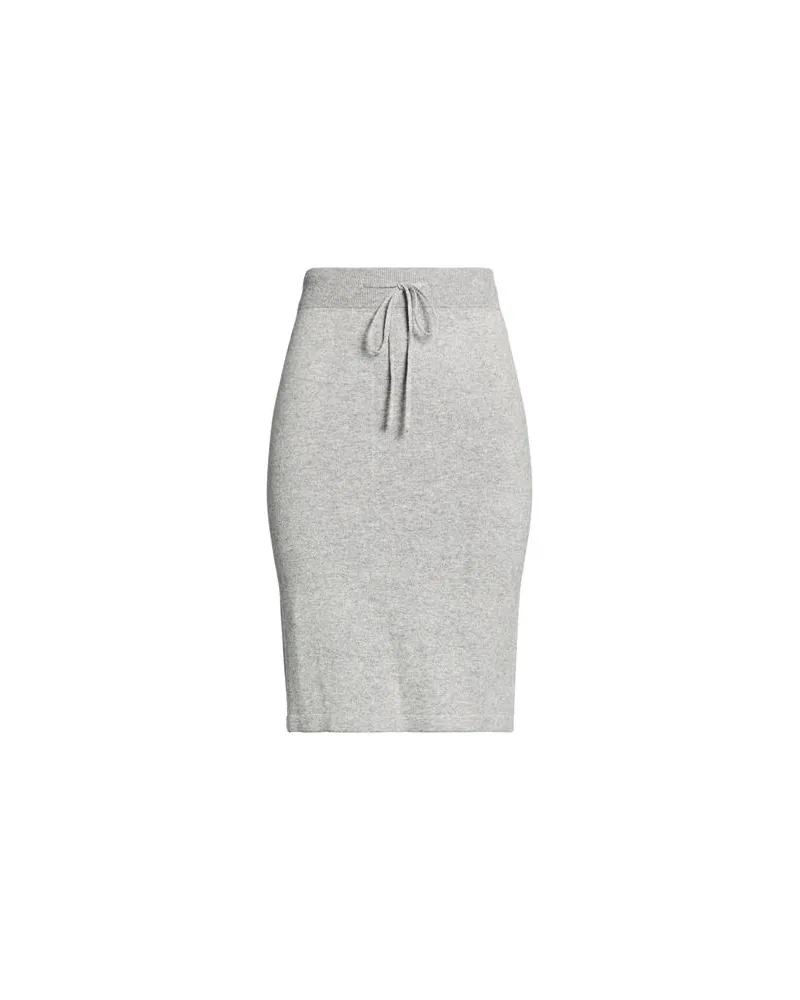 Cashmere Company HOSEN & RÖCKE - Midi-Röckeauf YOOX.COM Hellgrau