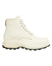 Jil Sander Stiefelette Elfenbein