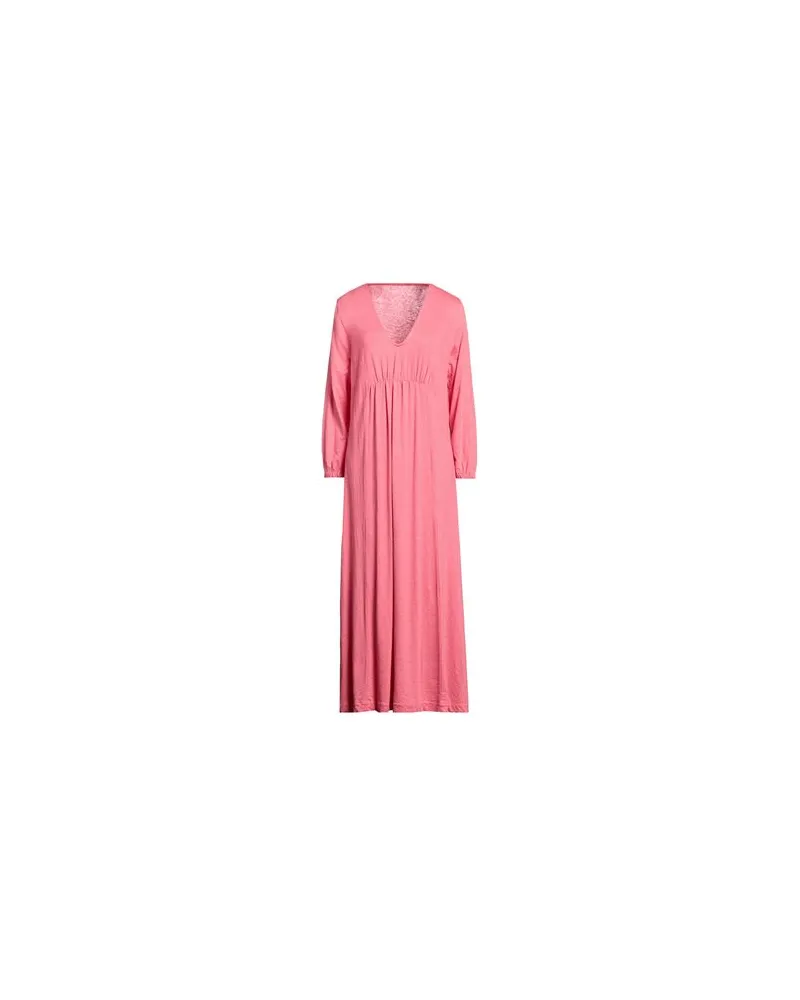 Majestic KLEIDER - Midi-Kleiderauf YOOX.COM Rosa