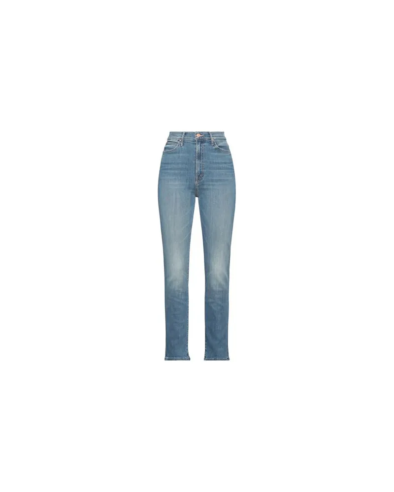 Mother HOSEN & RÖCKE - Jeanshosenauf YOOX.COM Blau