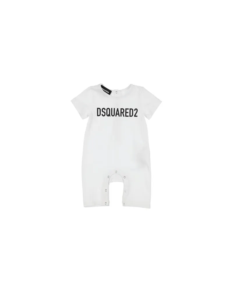 Dsquared2 NEUGEBORENE - Babystrampler & -Latzhoseauf YOOX.COM Weiß