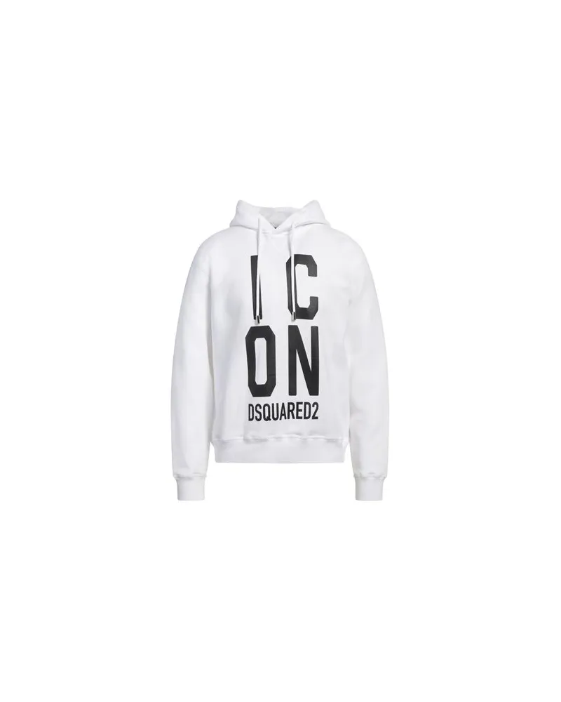 Dsquared2 ICON - TOPS - Sweatshirtsauf YOOX.COM Weiß
