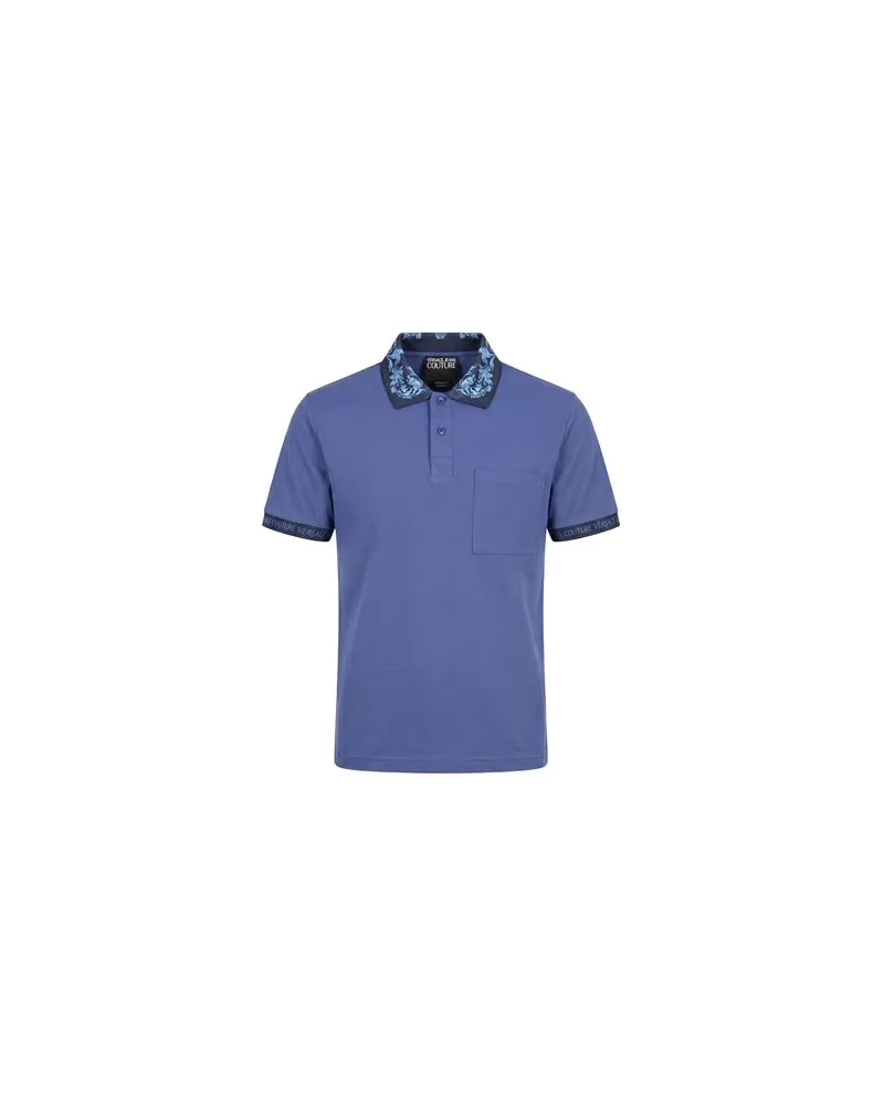 Versace Jeans TOPS - Poloshirtsauf YOOX.COM Königsblau