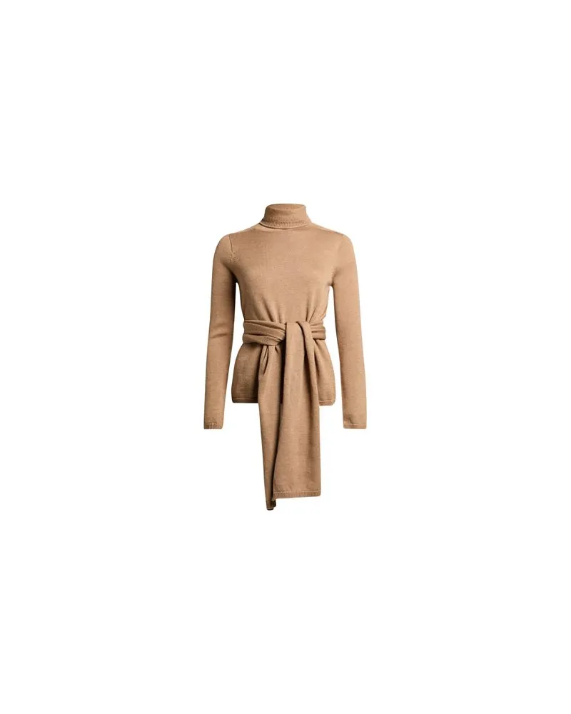 Max Mara STRICKWAREN - Rollkragenpulloverauf YOOX.COM Kamel