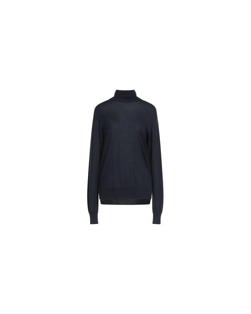 Jil Sander STRICKWAREN - Rollkragenpulloverauf YOOX.COM Nachtblau