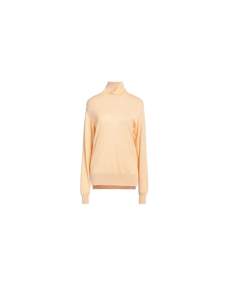 Jil Sander STRICKWAREN - Rollkragenpulloverauf YOOX.COM Pfirsich